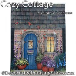 Cozy Cottage Painting Pattern PDF Download - Susan Cochrane