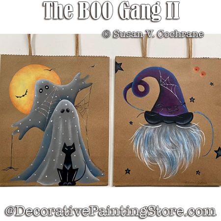 The Boo Gang II Painting Pattern - Susan Cochrane