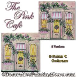 The Pink Cafe Painting Pattern - Susan Cochrane