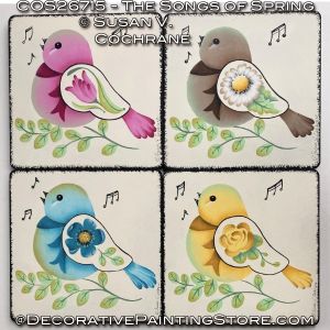 Songs of Spring Painting Pattern - Susan Cochrane