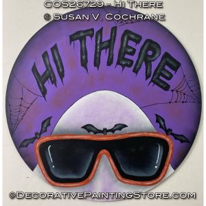 Hi There (Ghost) Painting Pattern - Susan Cochrane
