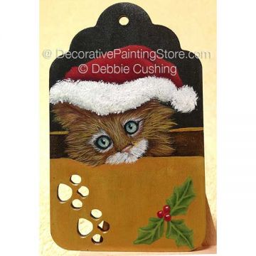Santa Kitty ePattern - Debbie Cushing - PDF Download