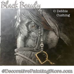 Black Beauty (Horse) Colored Pencil Download - Debbie Cushing