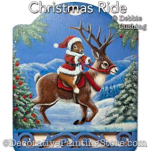 Christmas Ride (Acrylic) Painting Pattern Download - Debbie Cushing