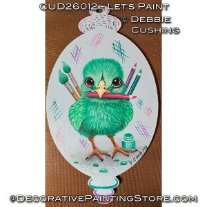 Let's Paint (Acrylic) Painting Pattern - Debbie Cushing