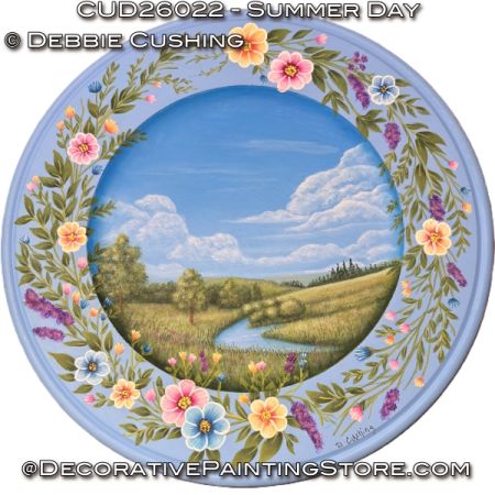 Summer Day (Acrylic) Painting Pattern - Debbie Cushing