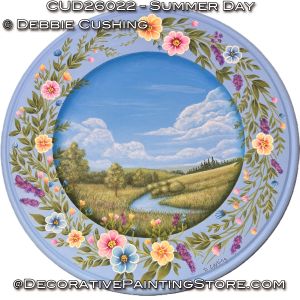 Summer Day (Acrylic) Painting Pattern - Debbie Cushing