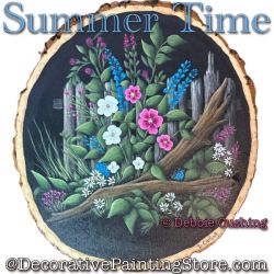 Summer Time (Acrylic) Painting Pattern Download - Debbie Cushing