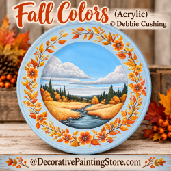 Fall Colors (Acrylic) Painting Pattern Download - Debbie Cushing