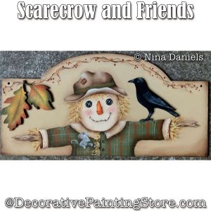 Scarecrow and Friends Painting Pattern - Nina Daniels