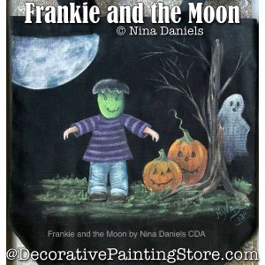 Frankie and the Moon Painting Pattern - Nina Daniels