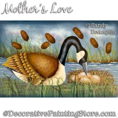 Mothers Love Painting Pattern PDF DOWNLOAD - Sandy DeAngelo