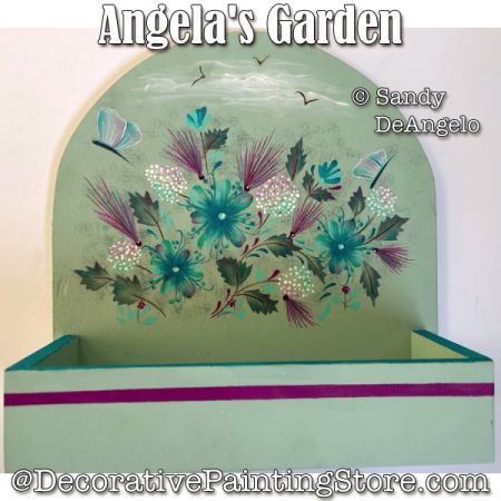 Angelas Garden Painting Pattern - Sandy DeAngelo