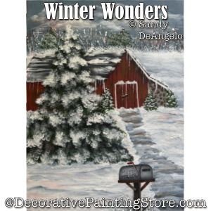 Winter Wonders Painting Pattern - Sandy DeAngelo