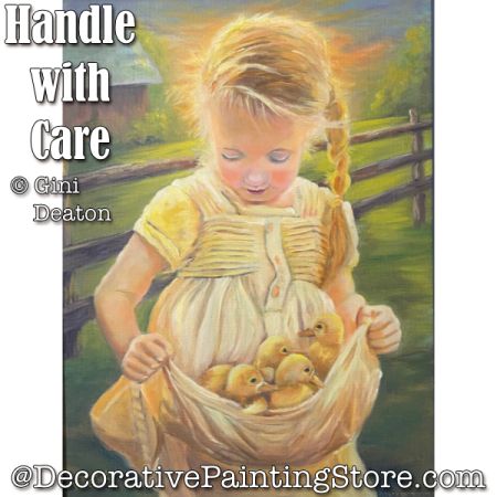 Handle with Care (Oil) Painting Pattern - Gini Deaton