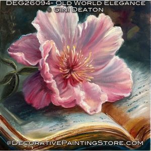 Old World Elegance (Oil) Painting Pattern - Gini Deaton