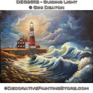 Guiding Light (Oil) Painting Pattern - Gini Deaton