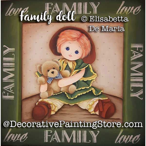 Family Doll e-Pattern - Elisabetta DeMaria - PDF DOWNLOAD