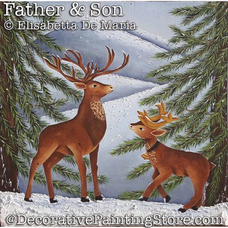Father and Son (Reindeer) DOWNLOAD - Elisabetta DeMaria