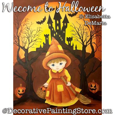 Welcome to Halloween Painting Pattern PDF DOWNLOAD - Elisabetta DeMaria