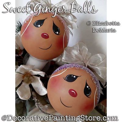 Sweet Ginger Balls (Gingerbread Ornaments) PDF DOWNLOAD - Elisabetta DeMaria