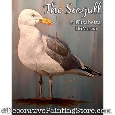 The Seagull Painting Pattern PDF DOWNLOAD - Elisabetta DeMaria