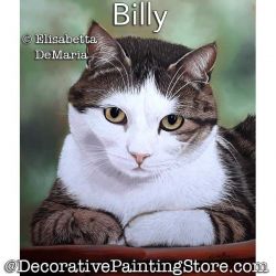 Billy (Cat) Pastel Painting Pattern PDF DOWNLOAD - Elisabetta DeMaria