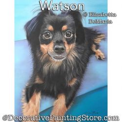 Watson Pastel Painting Pattern PDF DOWNLOAD - Elisabetta DeMaria