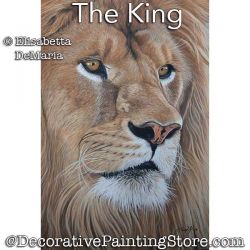 The King Pastel Painting Pattern PDF DOWNLOAD - Elisabetta DeMaria