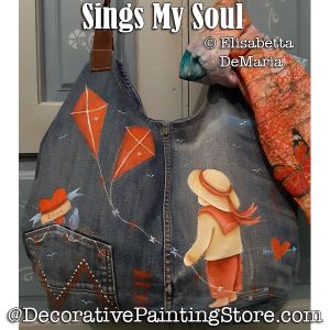 Sings My Soul Painting Pattern PDF DOWNLOAD - Elisabetta DeMaria