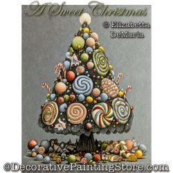 A Sweet Christmas Colored Pencil Painting Pattern PDF DOWNLOAD - Elisabetta DeMaria
