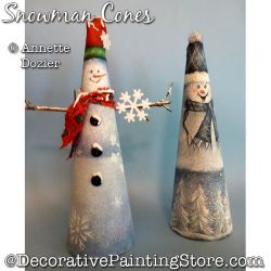 Snowman Cones PDF DOWNLOAD - Annette Dozier