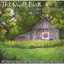 The Quilt Barn Painting Pattern PDF DOWNLOAD - Annette Dozier