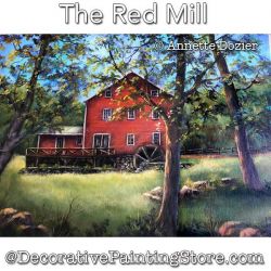 The Red Mill Painting Pattern PDF DOWNLOAD - Annette Dozier