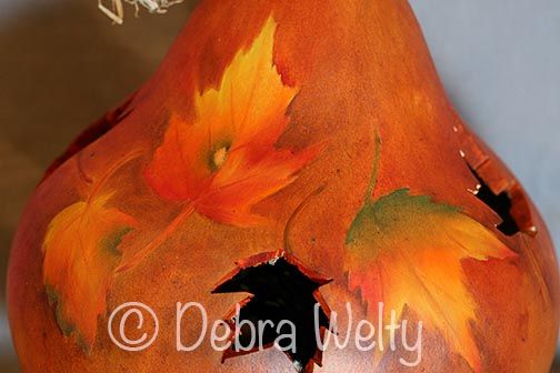Autumn Leaves Gourd Pattern DOWNLOAD