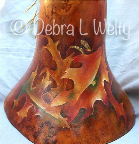 Acorn & Oak Leaves Gourd e-Pattern DOWNLOAD