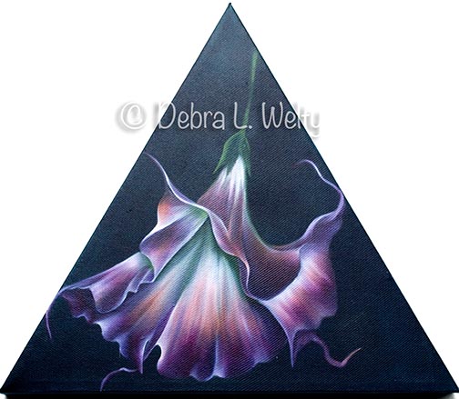 Angel Trumpet in Oils Pattern