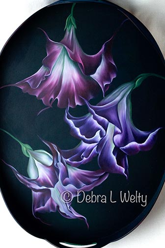 Trumpet Trio in Oils e-Pattern DOWNLOAD