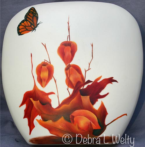 Autumn Bouquet in Oils e-Pattern DOWNLOAD