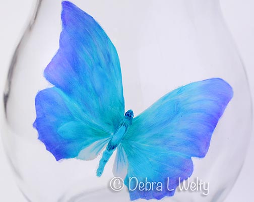 Butterfly Vase in Oils e-Pattern DOWNLOAD