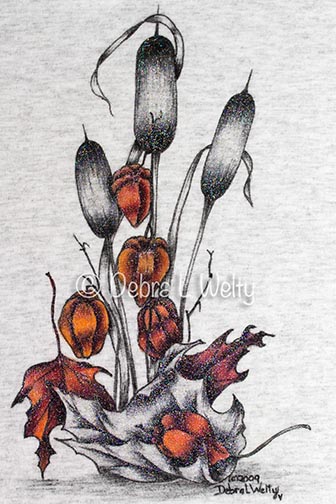 Autumn Bouquet Fabric e-Pattern DOWNLOAD