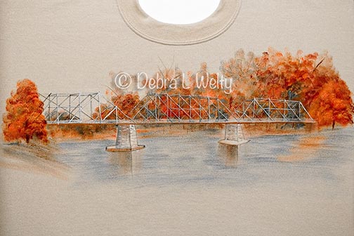 Dingmans Bridge Fabric e-Pattern
