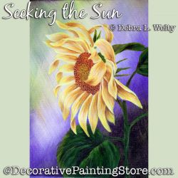 Seeking the Sun Painting Pattern DOWNLOAD - Debra Welty