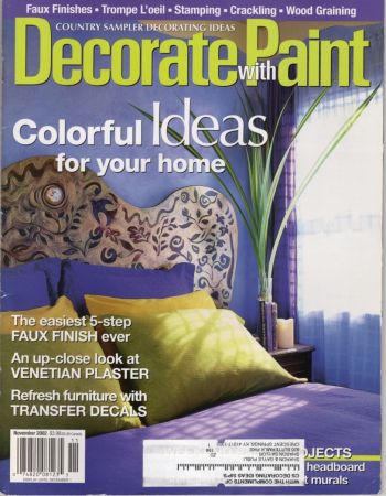 Magazine - Decorate with Paint November 2002