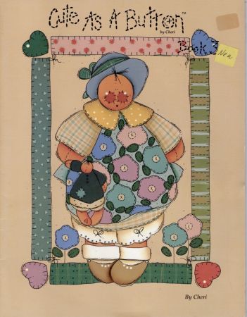 Cute As A Button Book 3 by Cheri Saffiote