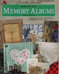 Painted Memory Albums by Karen Milhous