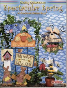 Crafty Collections Spectacular Spring a combed artists book