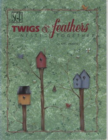 Twigs & Feathers Nested Together  - Kelly Hoernig