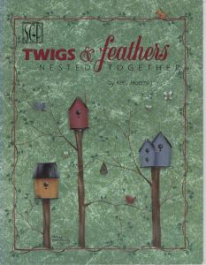 Twigs & Feathers Nested Together  - Kelly Hoernig