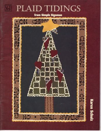 Plaid Tidings from Simple Signman by Karen Schulz